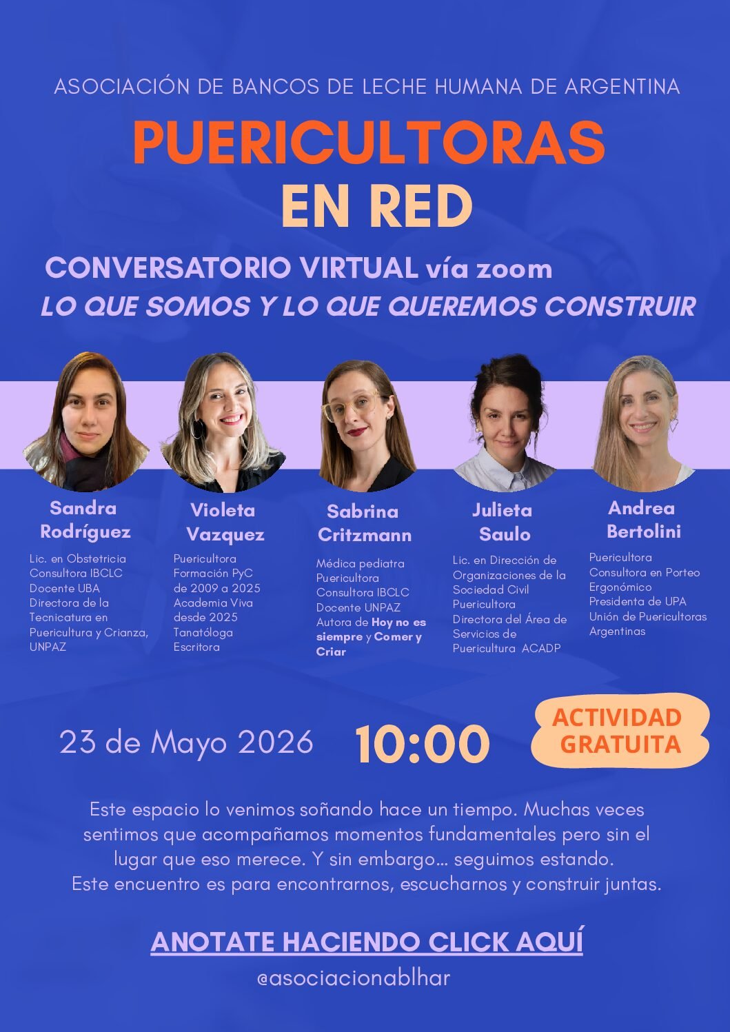 Encuentros ABLHAr: Puericultoras en Red